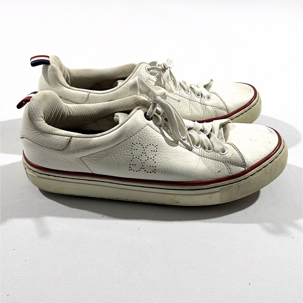 G/Fore White "Snow" Leather Circle GS Durf Golf Lace Shoes Men Sz 11 USED
